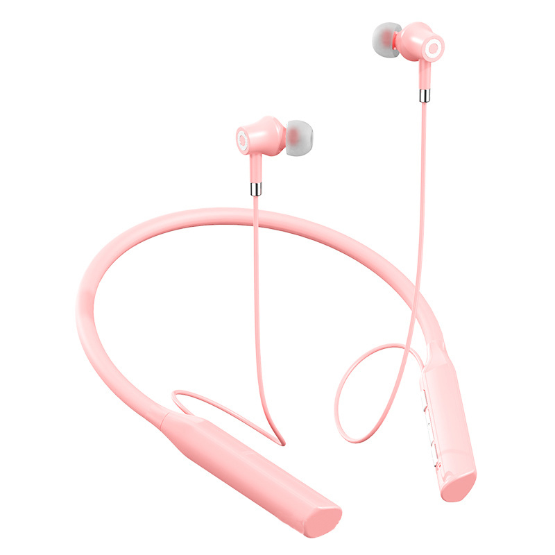 Wireless Bluetooth Headset Neck-worn Sports Stereo Headset With Card ...