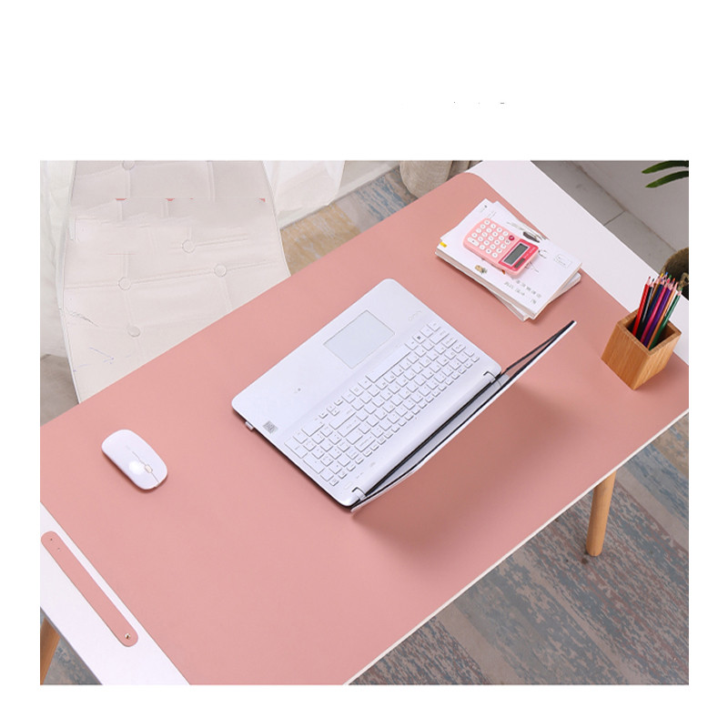 Mouse Pad Oversized Laptop Desk Pad Keyboard Pad - Pink-100X50CM