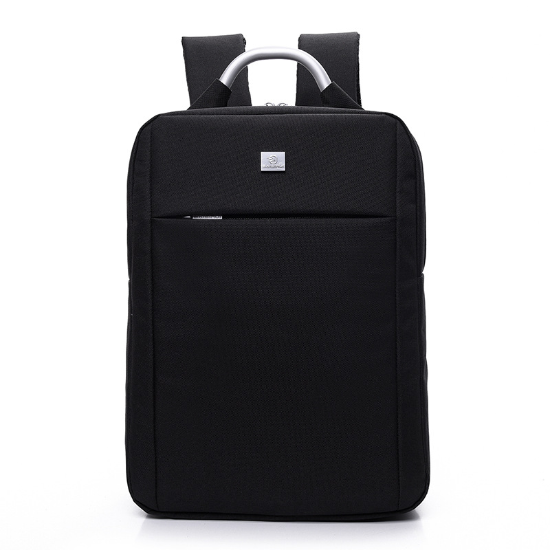 Business shoulder computer bag - Matte Black