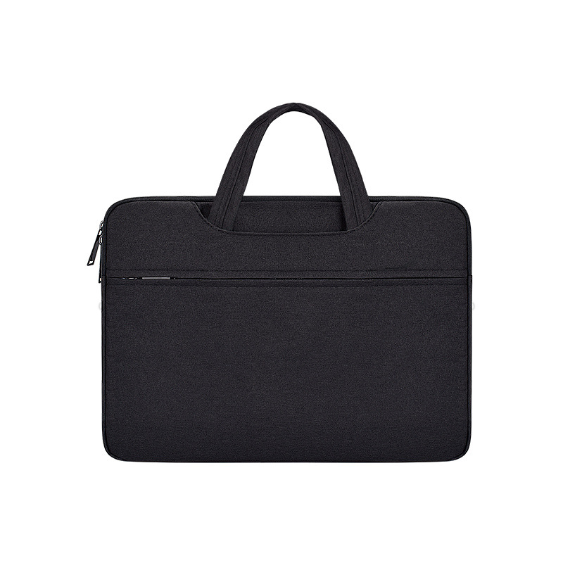 Customization of laptop bag and laptop liner - Black-15.6 inches