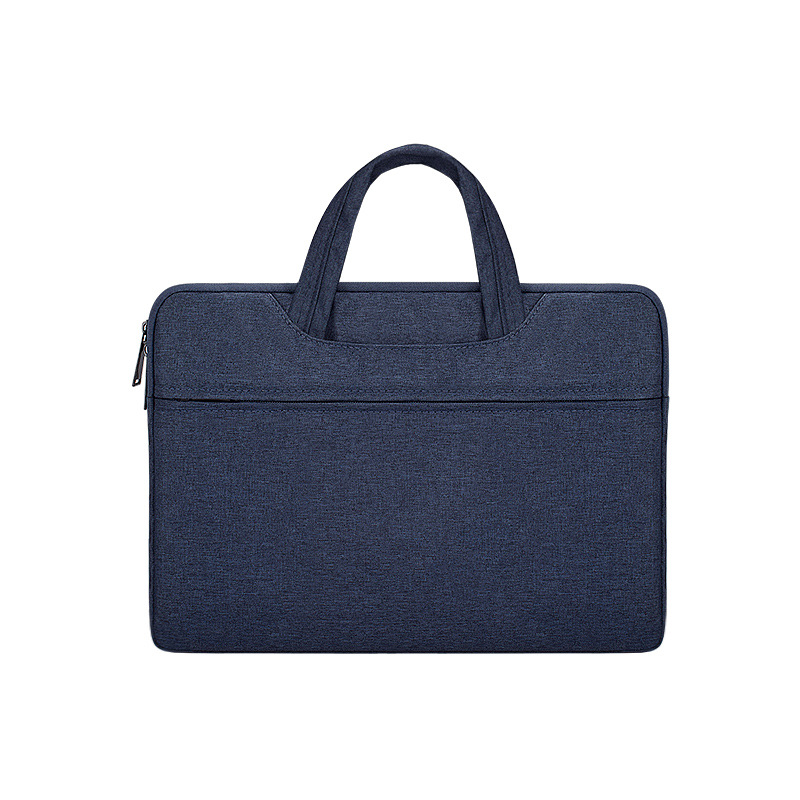 Customization of laptop bag and laptop liner - Navy Blue-15.6 inches
