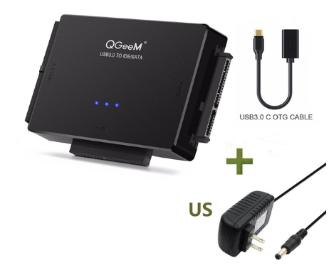 USB3 0 easy to drive line SATA to USB3.0 three hard drive - US Set