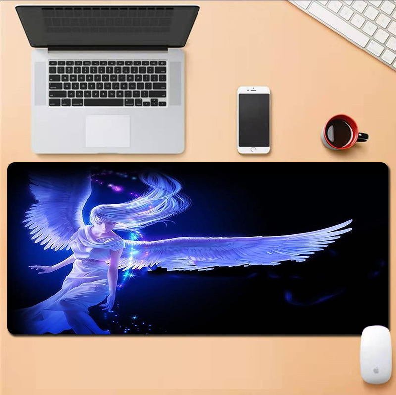 Animated Angel Mouse Pad Large Personality Creative INS Keyboard Note...