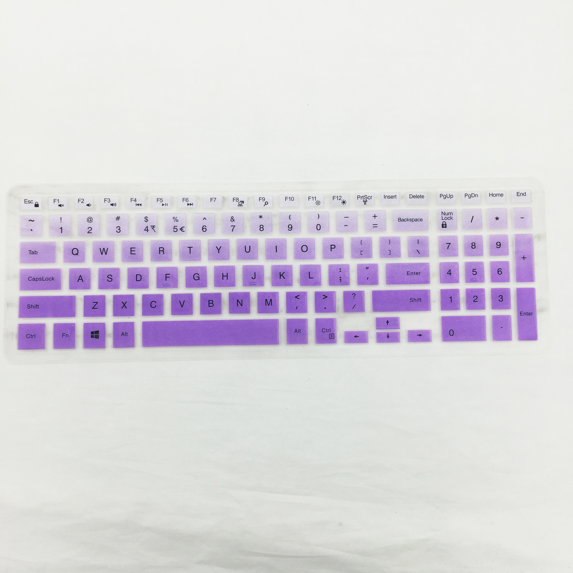 Notebook Keyboard Membrane  Keyboard Membrane - Gradient purple