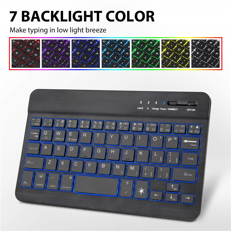 Tablet PC External Wireless Bluetooth Keyboard And Mouse Set