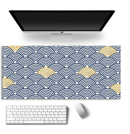 Girls Mouse Pad Oversized Precision Lock Edge Computer Keyboard Desk ...