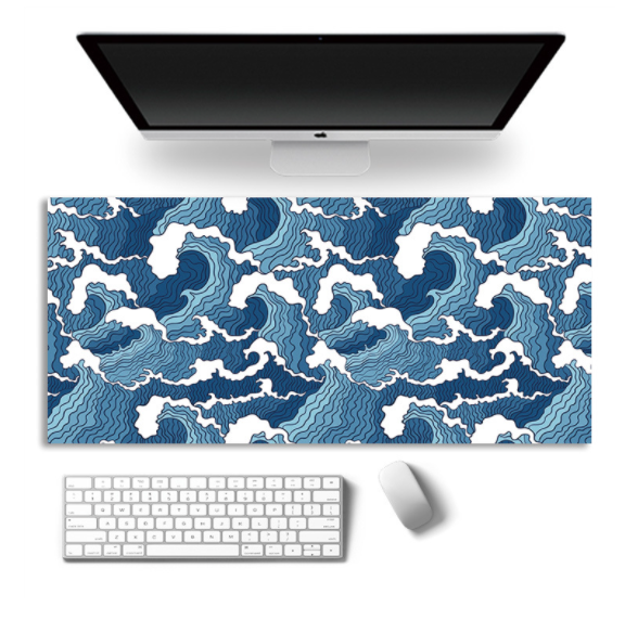 Girls Mouse Pad Oversized Precision Lock Edge Computer Keyboard Desk ...