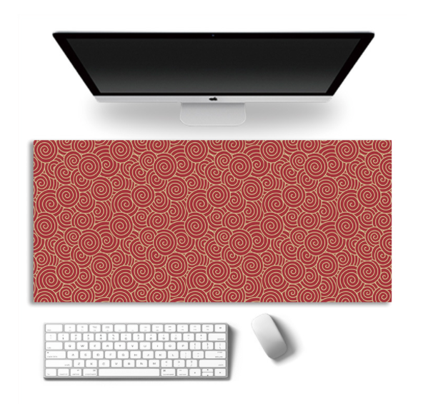 Girls Mouse Pad Oversized Precision Lock Edge Computer Keyboard Desk ...