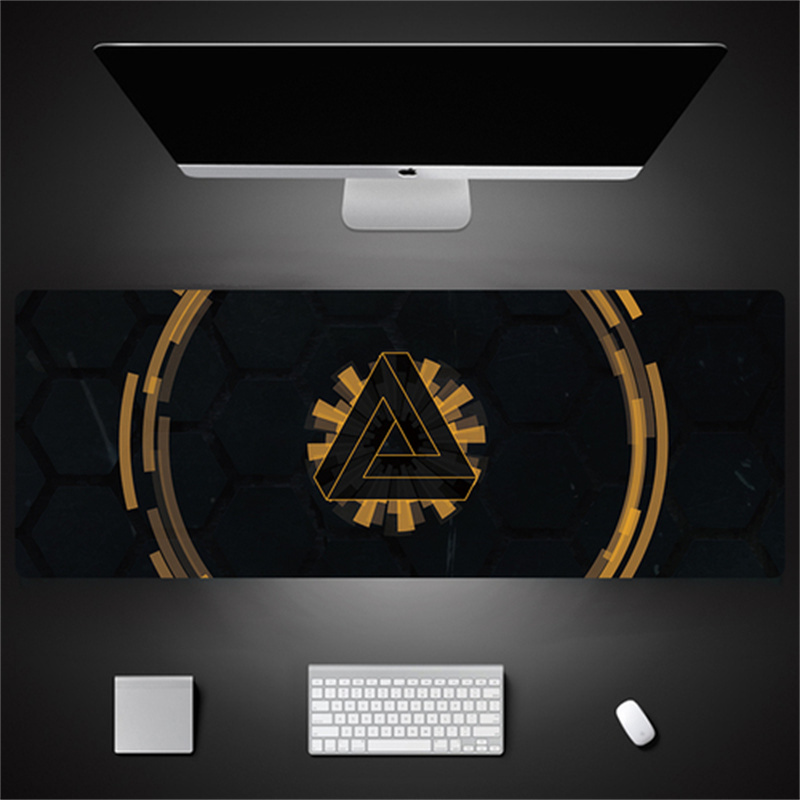 Industrial Style Tech Oversized Seam Keyboard Mouse Desk Pad - JK15-3...