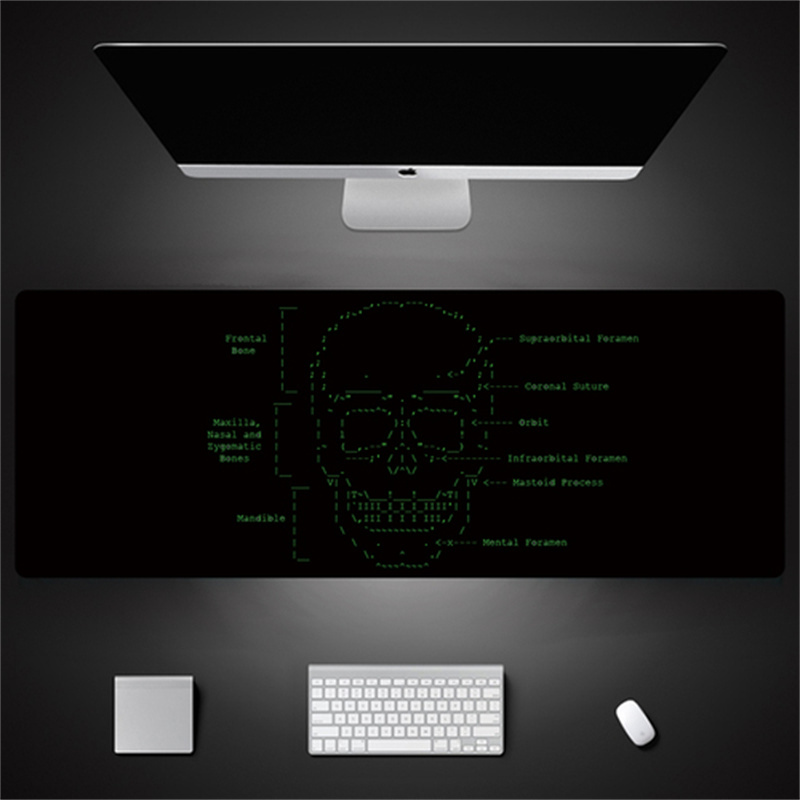 Industrial Style Tech Oversized Seam Keyboard Mouse Desk Pad - JK21-3...