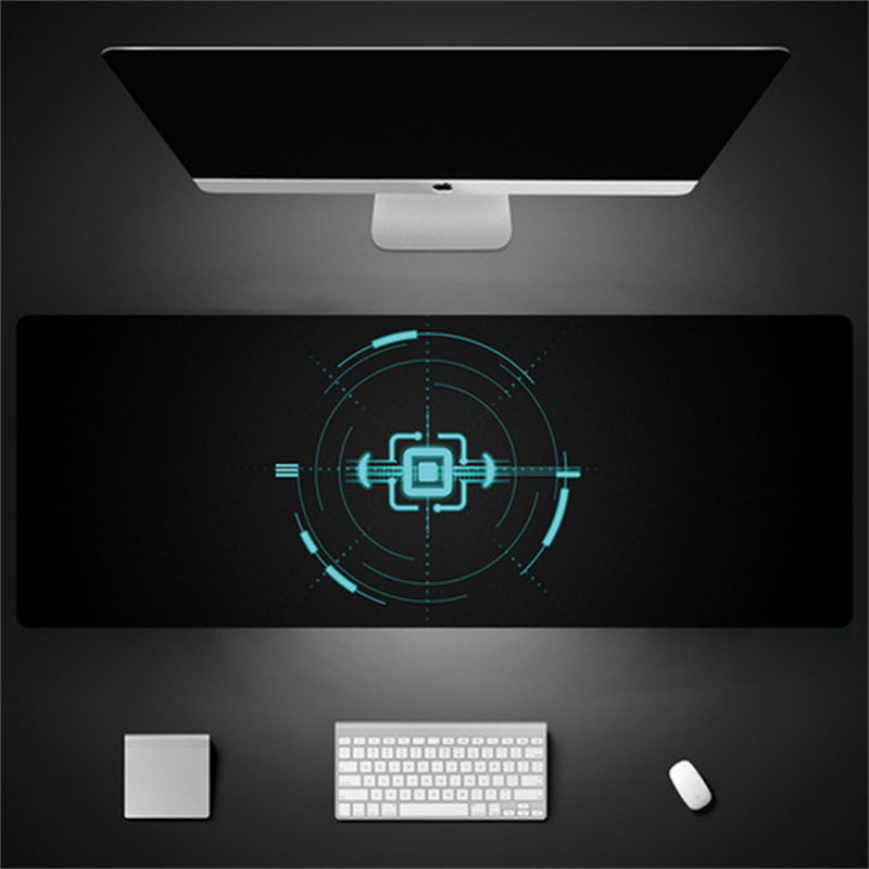 Industrial Style Tech Oversized Seam Keyboard Mouse Desk Pad - JK24-4...