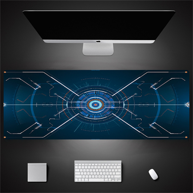 Industrial Style Tech Oversized Seam Keyboard Mouse Desk Pad - JK25-4...