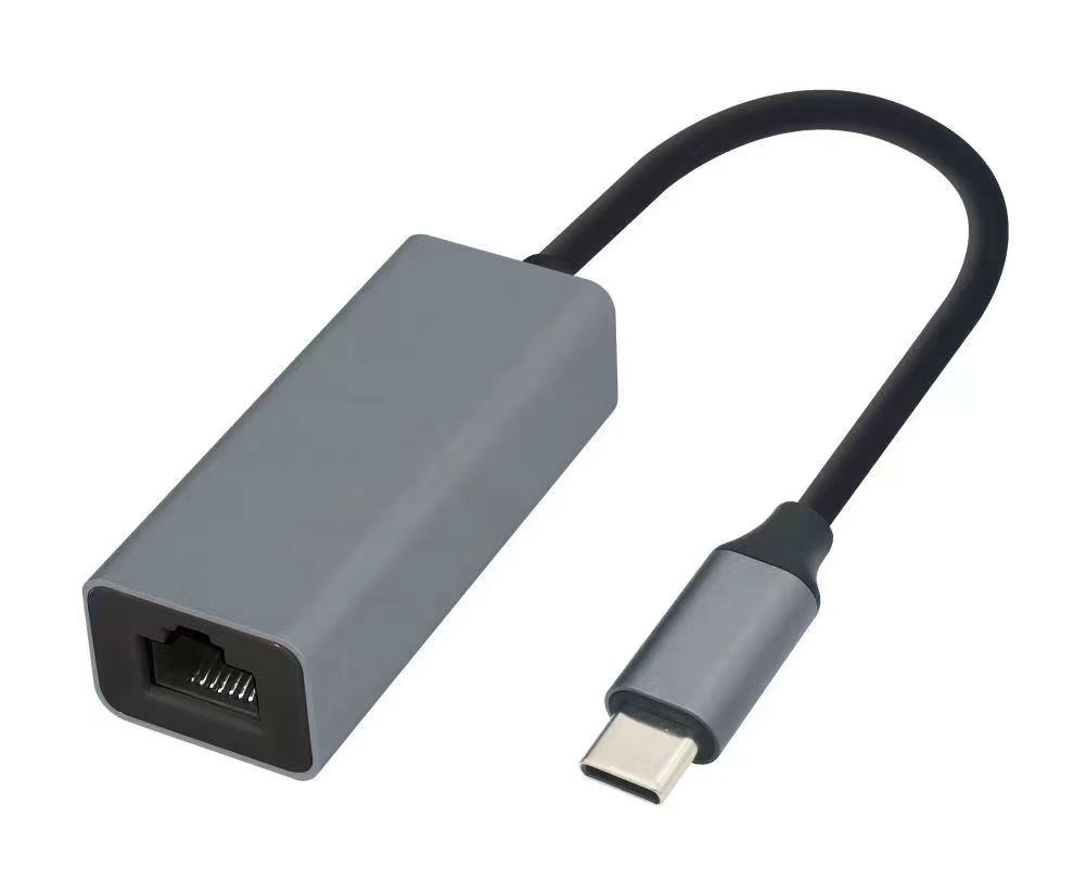 Metal Shell 2.0 100M Drive Free Network Card - Grey