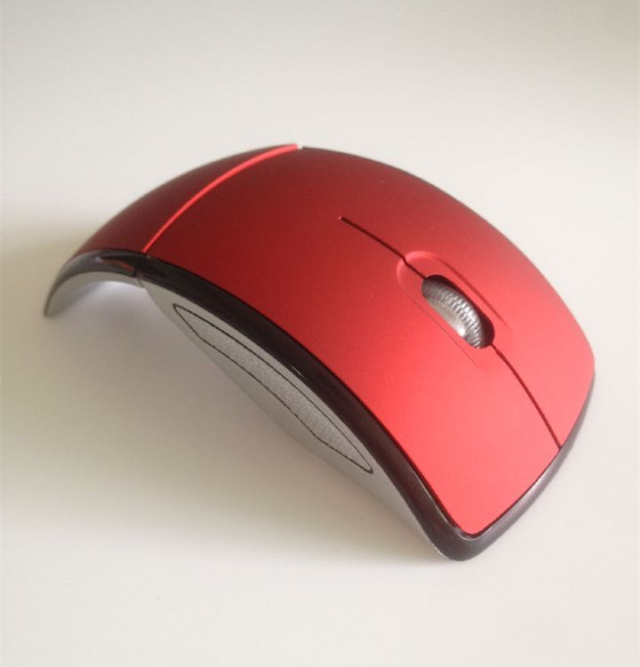 Wireless Optical Mouse Folding Mouse Creative Folding Switch Featured...