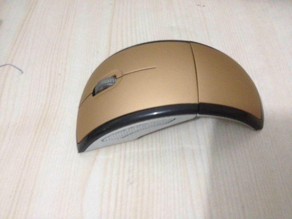 Wireless Optical Mouse Folding Mouse Creative Folding Switch Featured...