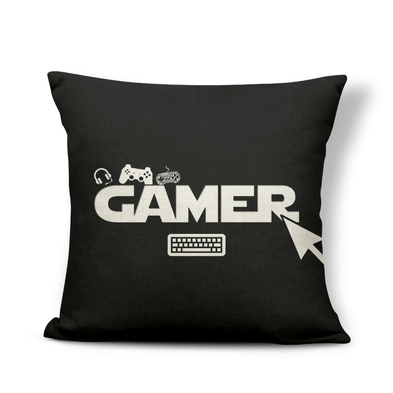 Game Peripheral Keyboard Learning Machine Nostalgic Printing Pillow 8...