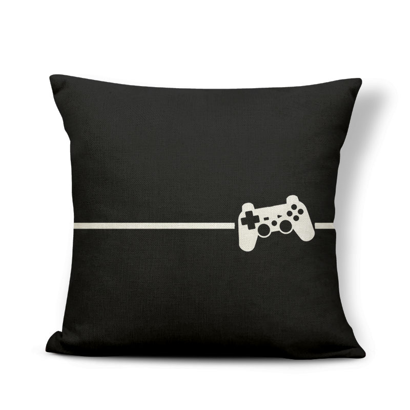 Game Peripheral Keyboard Learning Machine Nostalgic Printing Pillow 8...