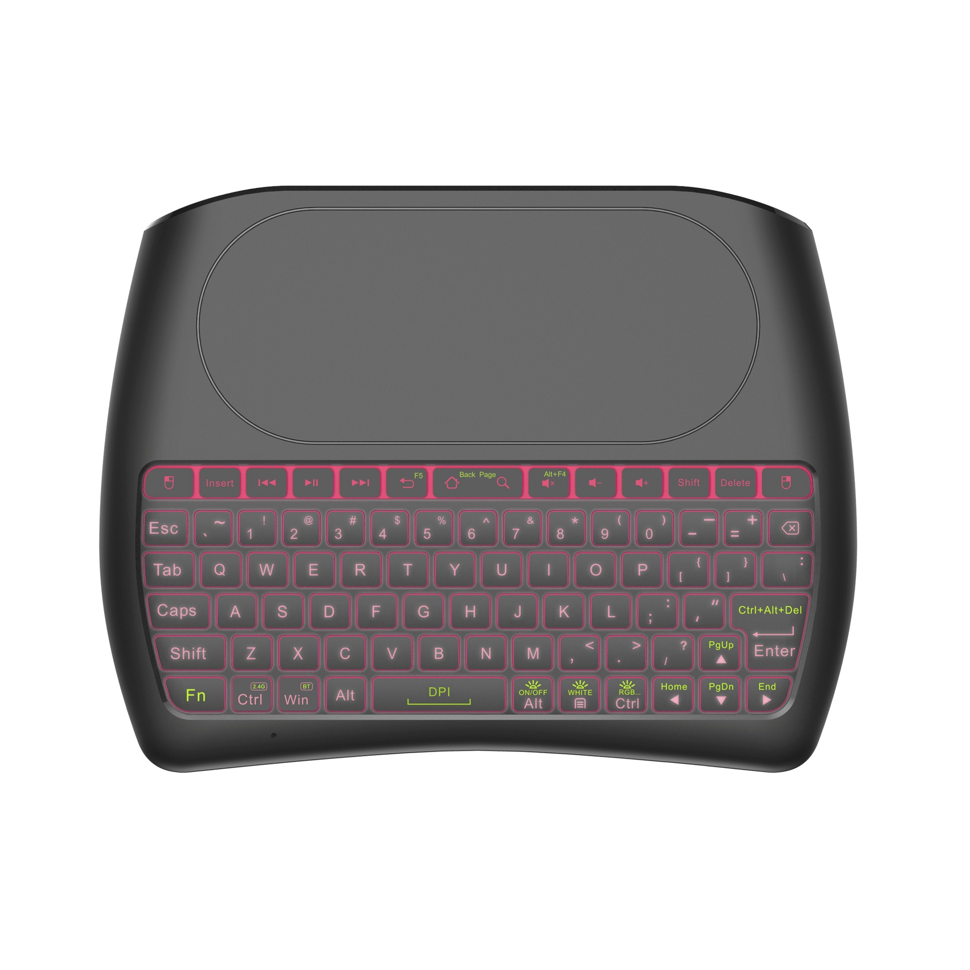 D8 Bluetooth Keyboard Wireless Mini Keyboard Dual Mode Seven-Color Ba...