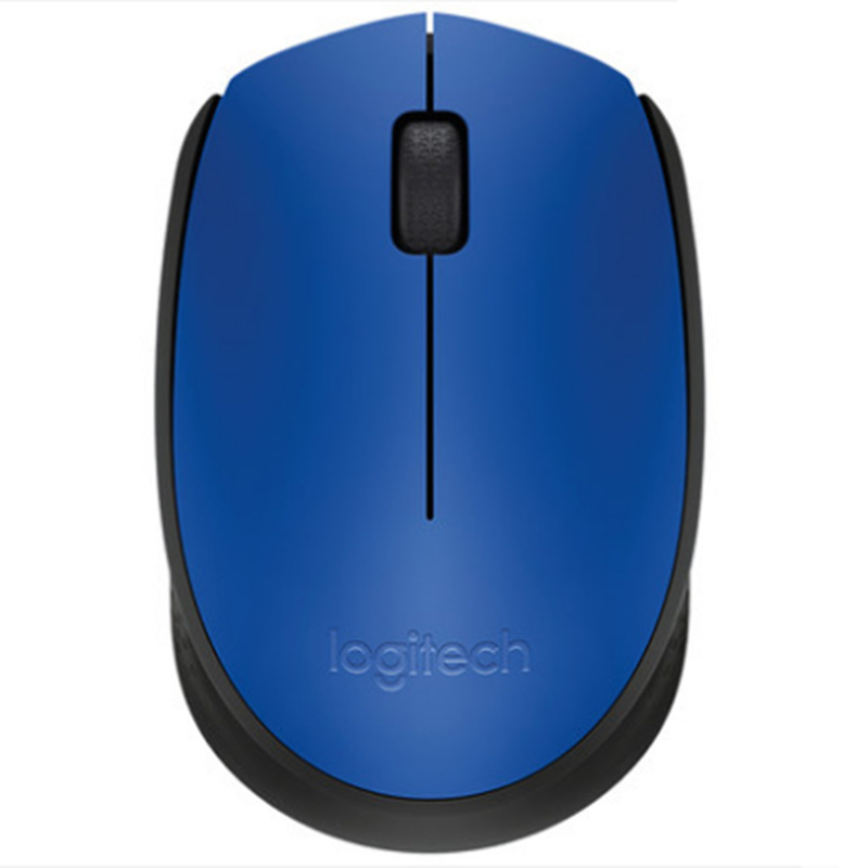 Small Portable Wireless Mouse Computer Office Mouse - Blue