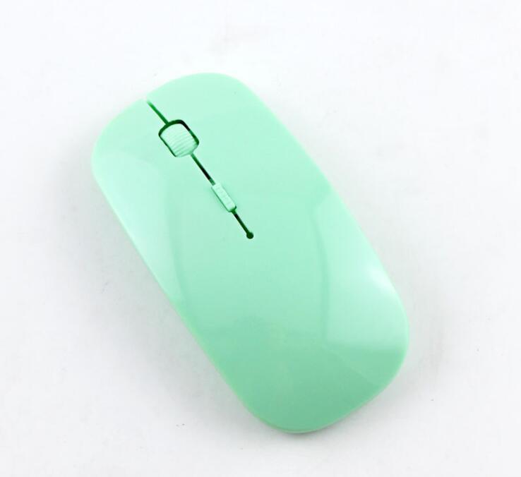 Mouse Wireless Ultra-Thin Wireless Mouse - Green