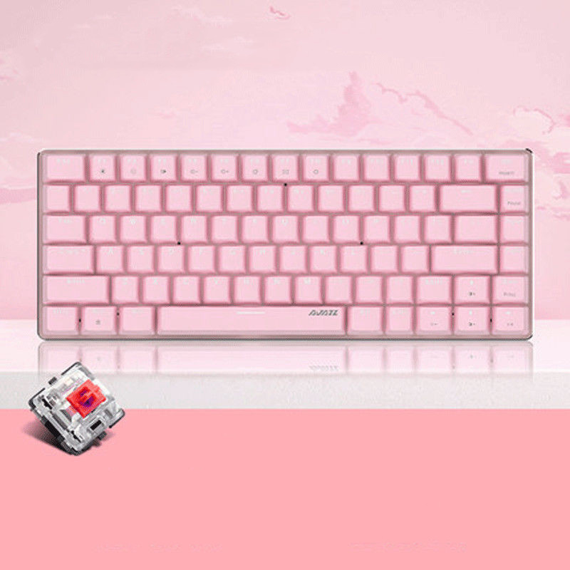 Heijue AK33 Gaming Computer Notebook Mechanical Keyboard - M-USB