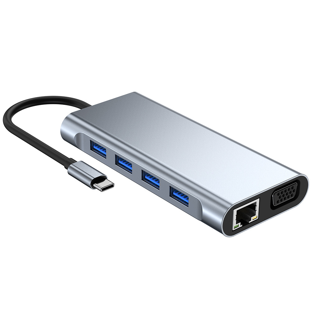 Manufacturer USB-C Docking Station 3.0hub 11 In One Docking Station