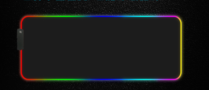 RGB Mouse Pad Luminous Mouse Pad Led Mouse Pad - 300x350x3mm