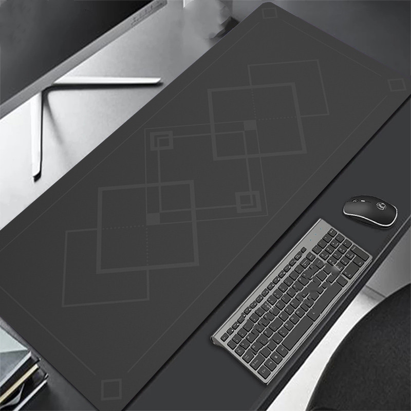 All Black Length Extra Long Mouse Pad Keyboard Desk Office Game Pad -...