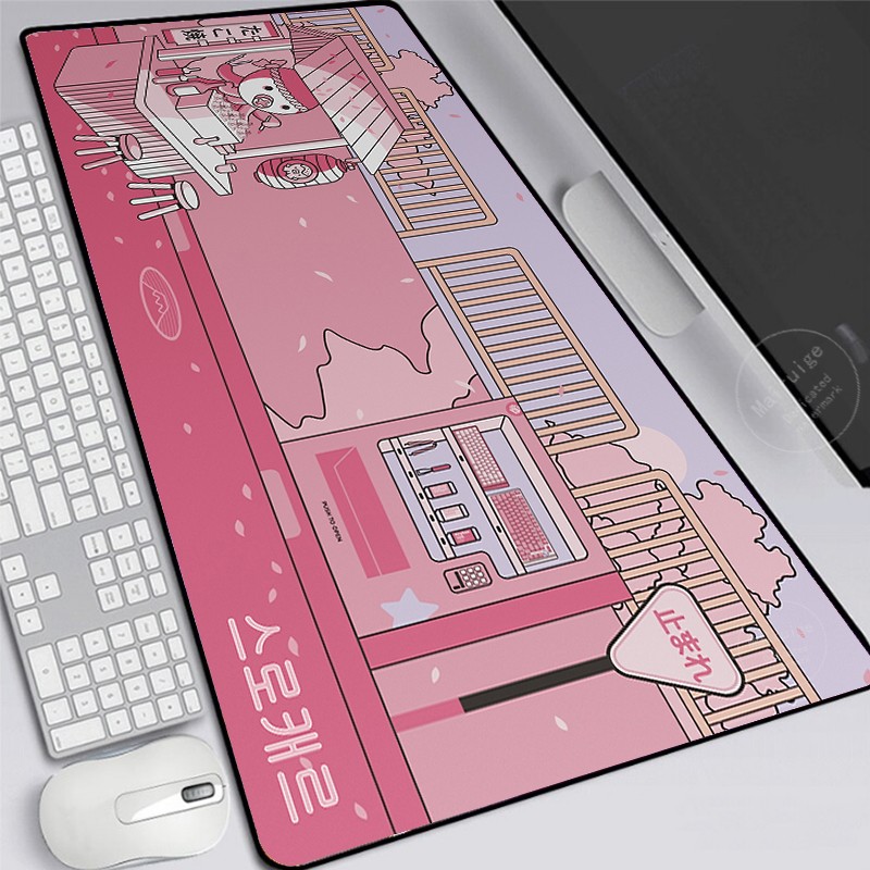 Mouse Pad Oversized Esports Gaming Keyboard Cartoon Large Office Comp...