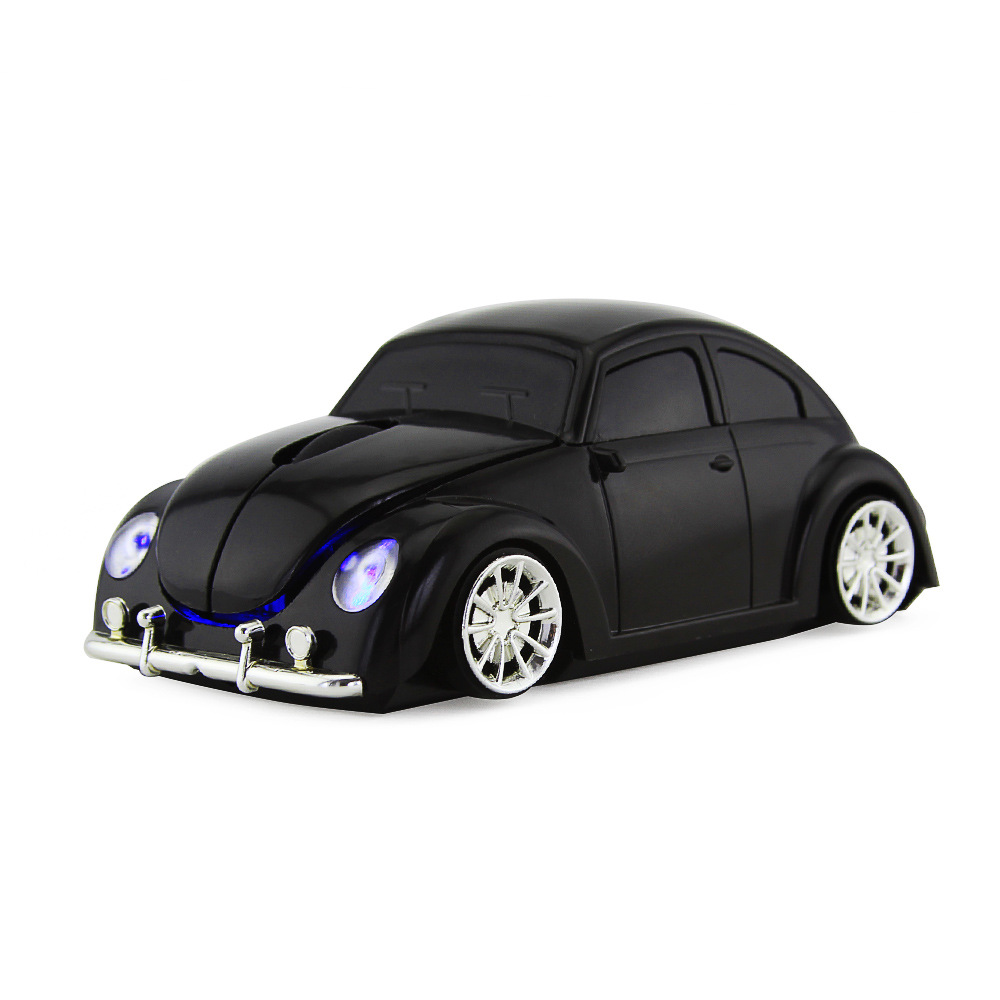 Beetle Car Mouse Beetle 2.4G Wireless Mouse - Black