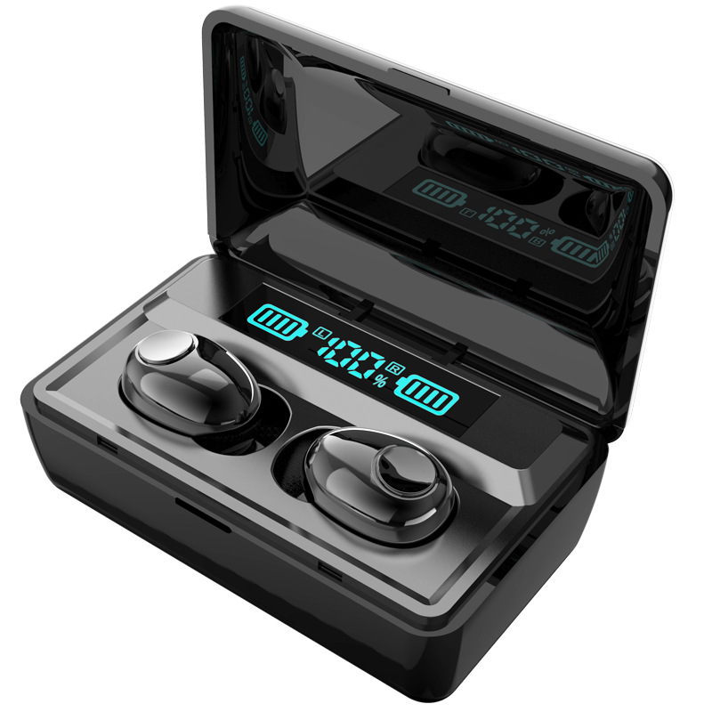 Mini Invisible New Wireless Bluetooth Headset - Black