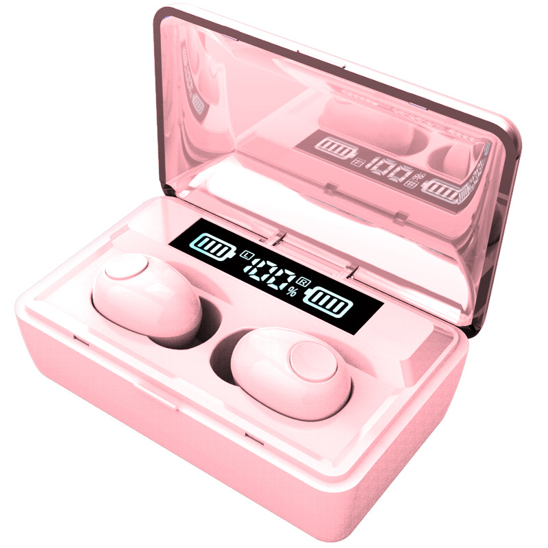 Mini Invisible New Wireless Bluetooth Headset - Pink