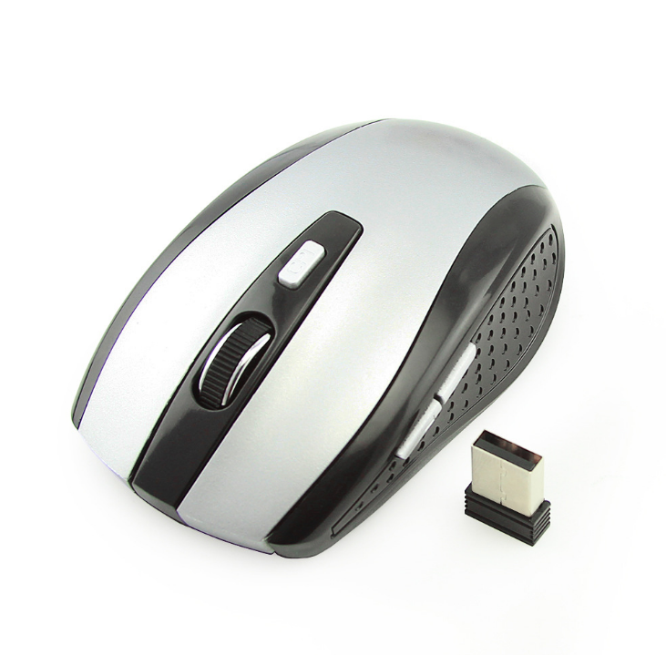 Wireless mouse office computer mouse wholesale mouse - gray