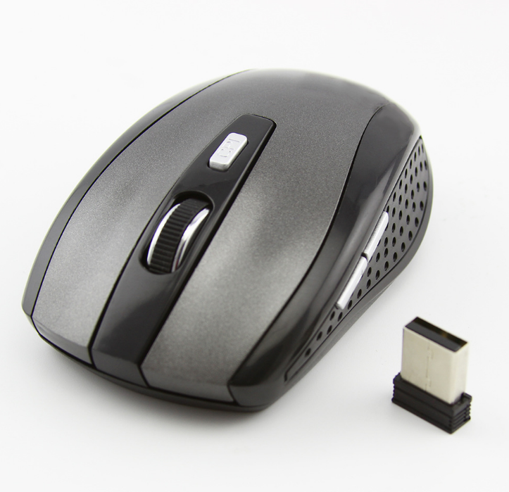 Wireless mouse office computer mouse wholesale mouse - silvery