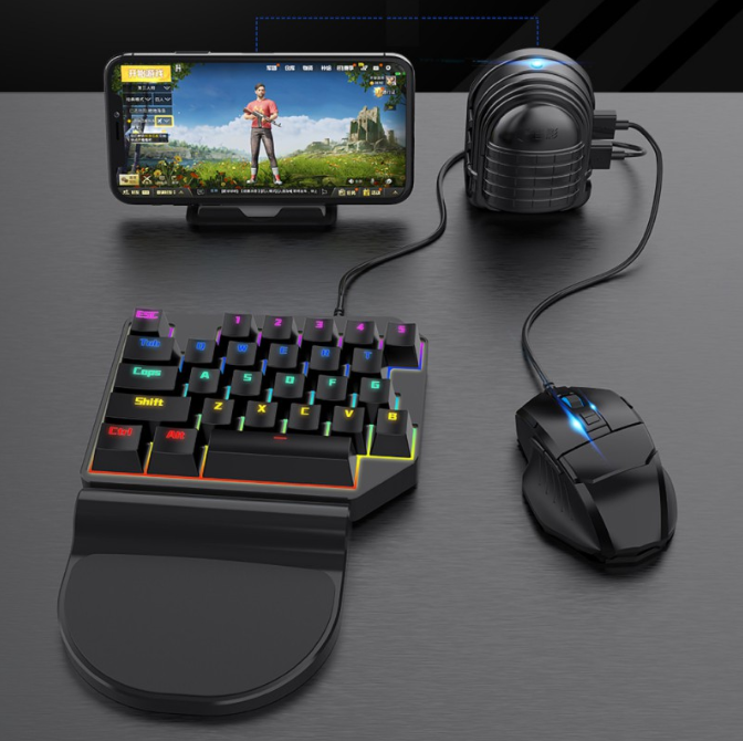 Mobile Phone Keyboard Mouse Converter Automatic Box Tablet Adapter St...