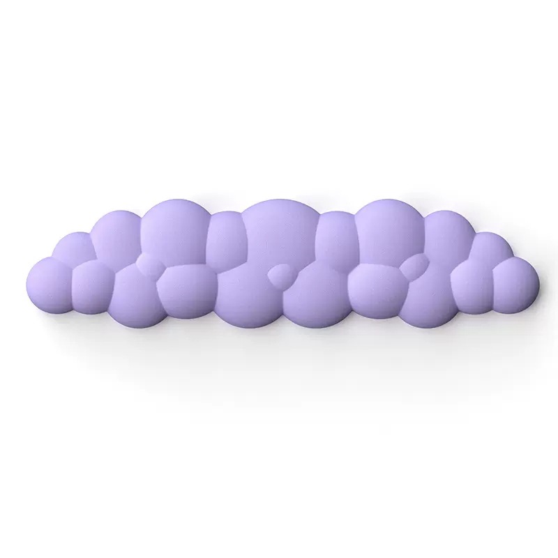Cloud Keyboard Hand Wrist Rest Memory Foam Silicone Leather Mouse Pad...