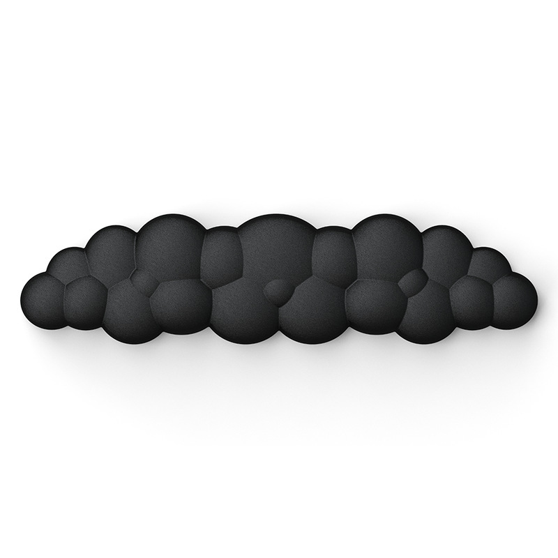 Cloud Keyboard Hand Wrist Rest Memory Foam Silicone Leather Mouse Pad...
