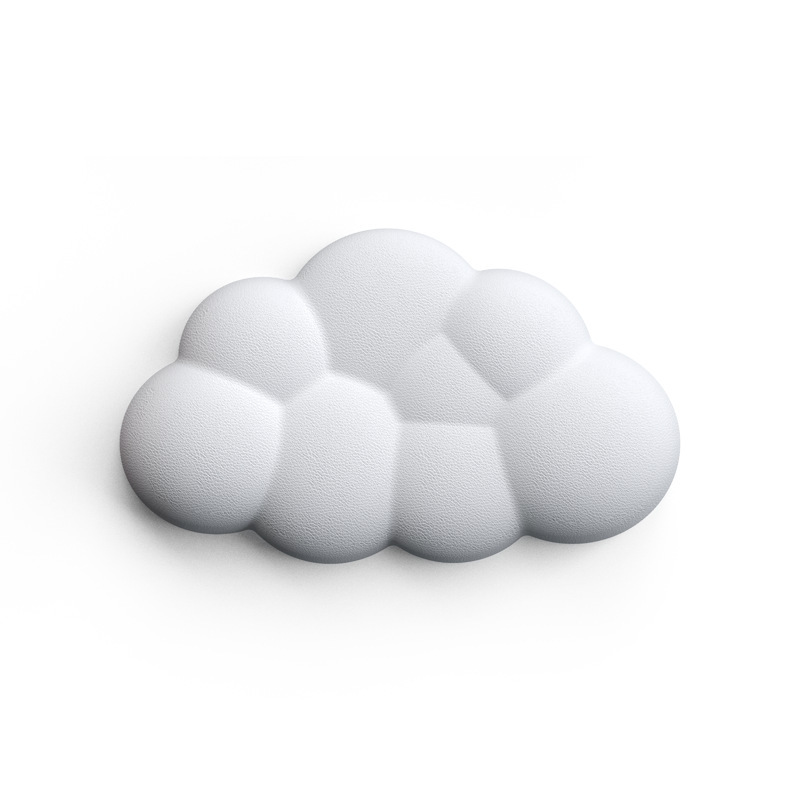 Cloud Keyboard Hand Wrist Rest Memory Foam Silicone Leather Mouse Pad...