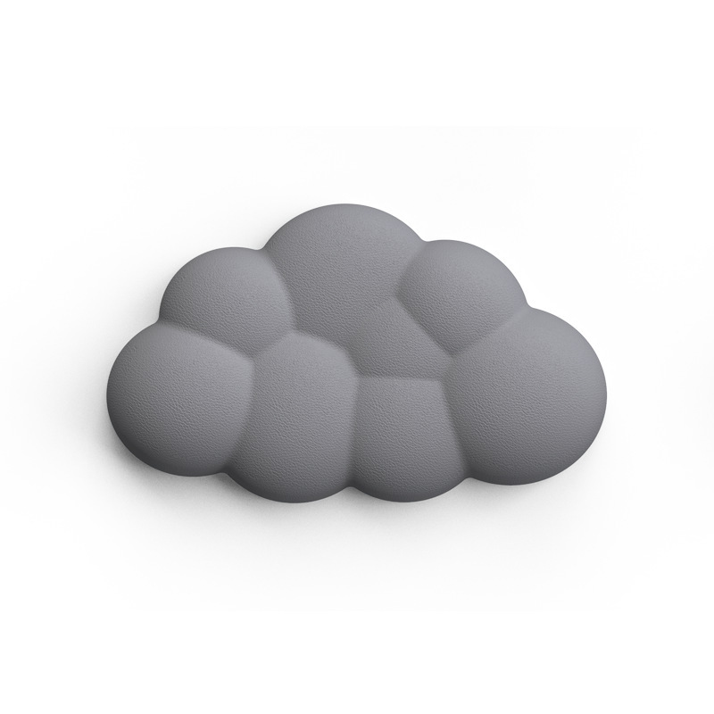 Cloud Keyboard Hand Wrist Rest Memory Foam Silicone Leather Mouse Pad...