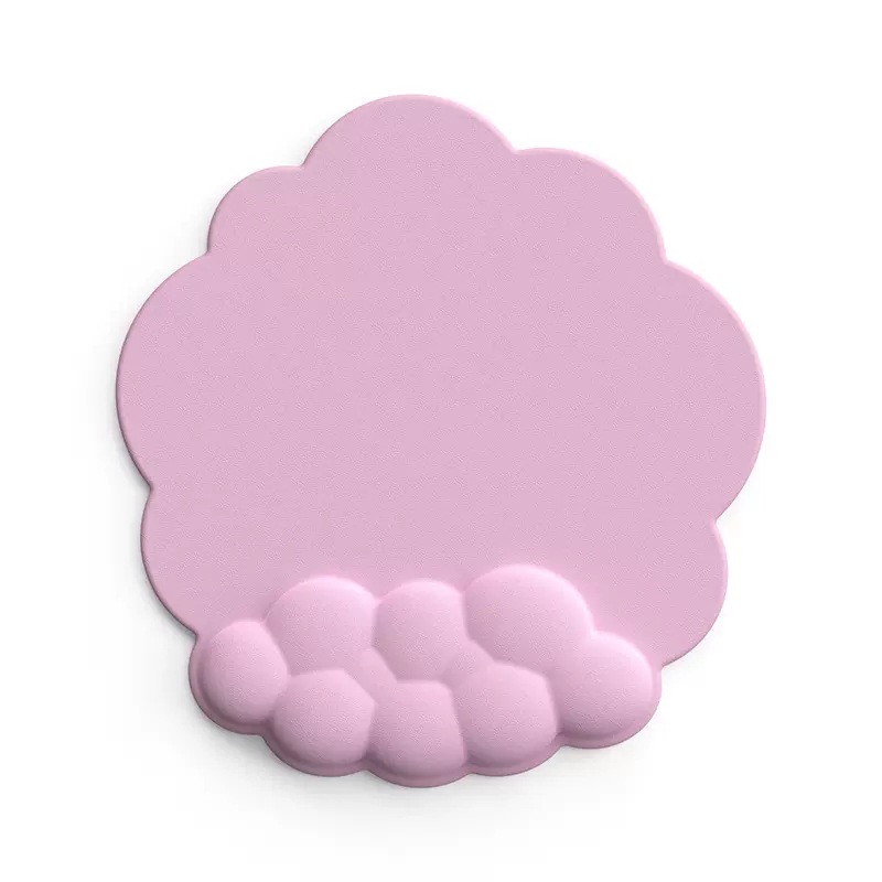 Cloud Keyboard Hand Wrist Rest Memory Foam Silicone Leather Mouse Pad...