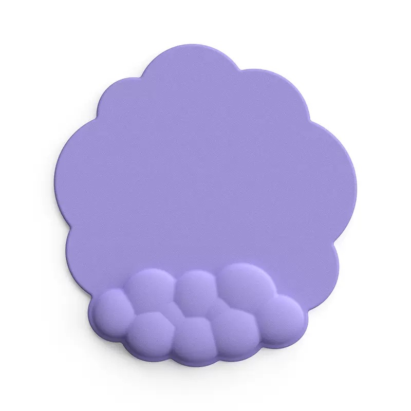 Cloud Keyboard Hand Wrist Rest Memory Foam Silicone Leather Mouse Pad...