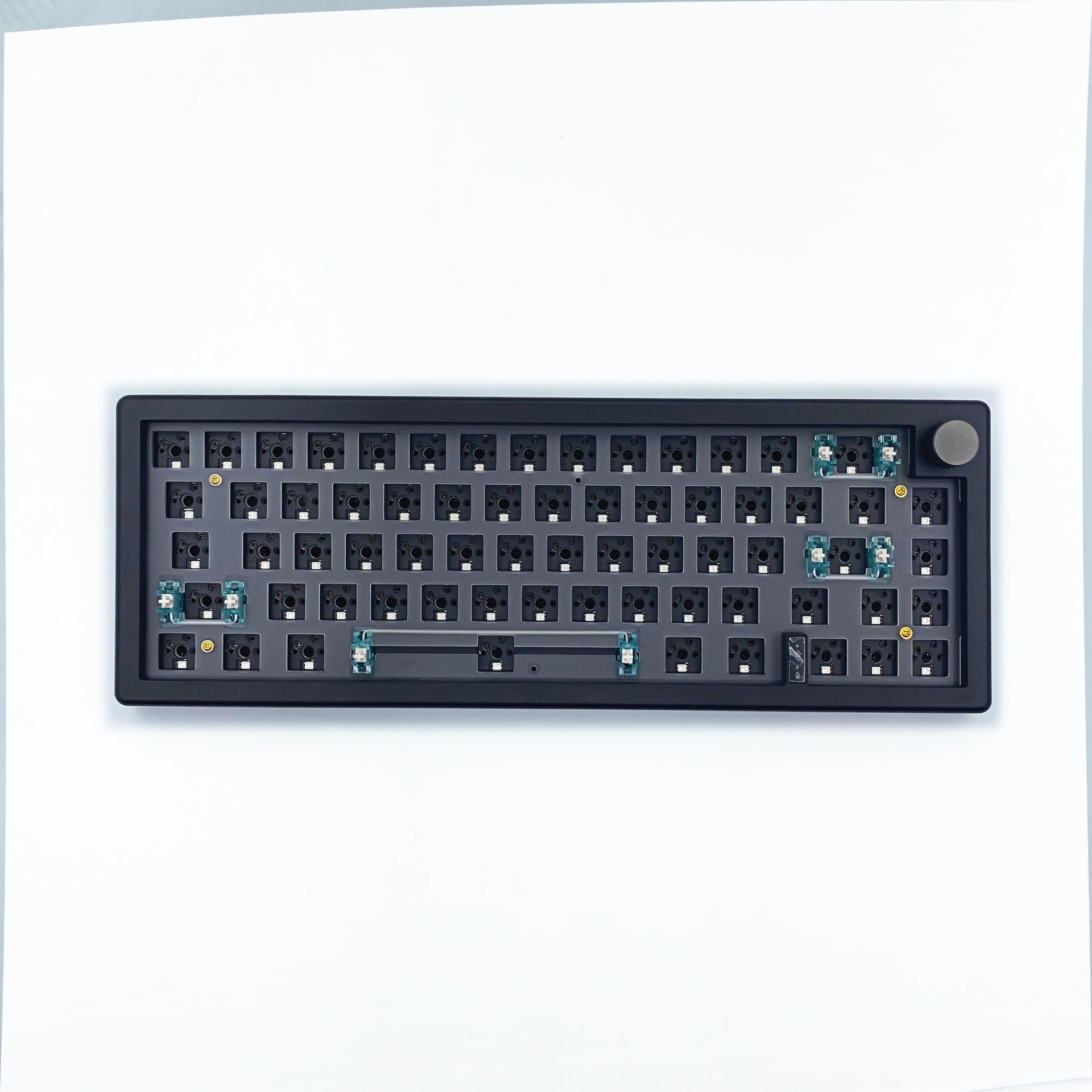 Three-model Customized DIY With Knob Support Hot Plug RGB Backlit Mec...
