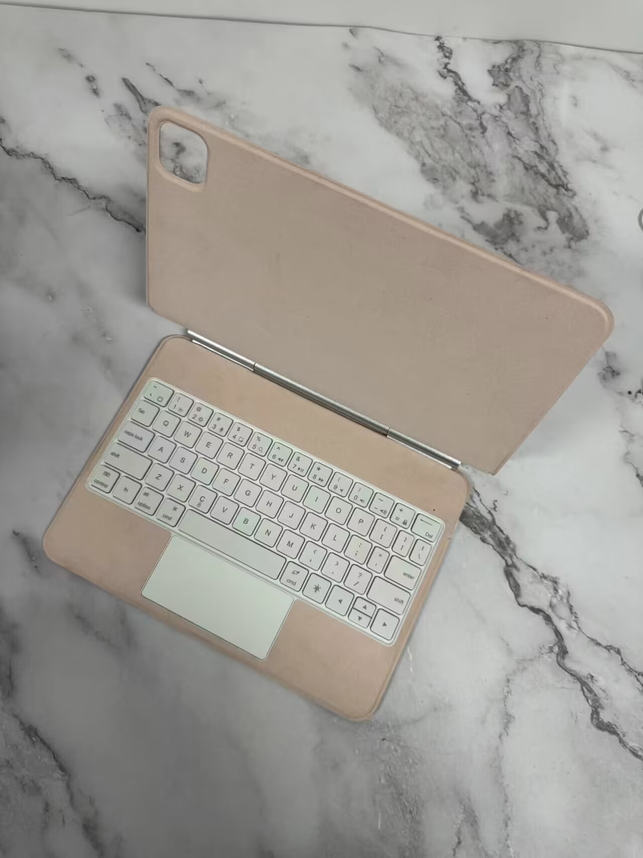 Keyboard Bluetooth Tablet Magnetic Suspension Integrated - Pink-IPad ...