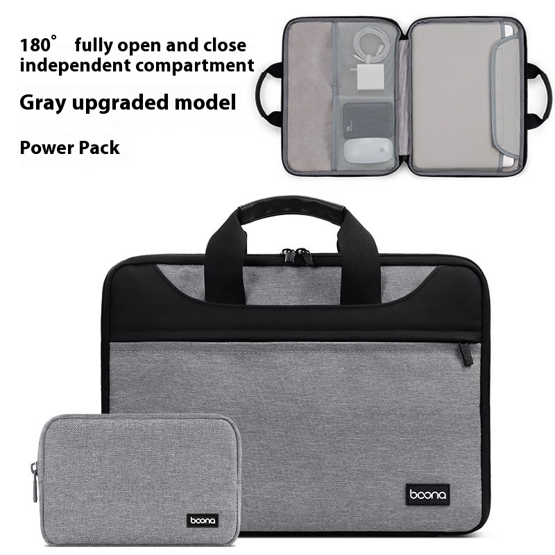 Encapsulate Full Open And Close Laptop Bag Men And Women Business - G...