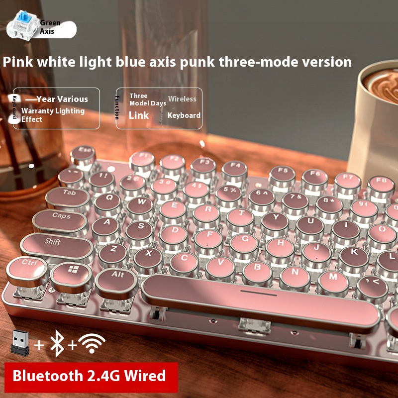 Predecessor TK950 Wireless Bluetooth Three-mode Real Mechanical Mouse...