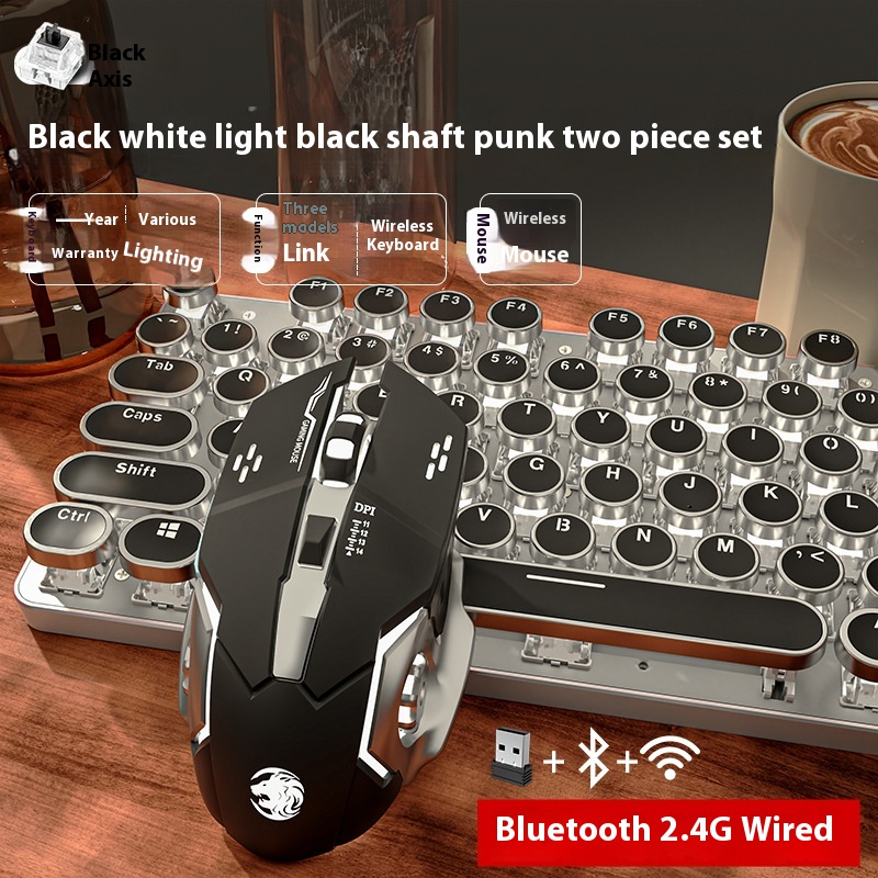 Predecessor TK950 Wireless Bluetooth Three-mode Real Mechanical Mouse...