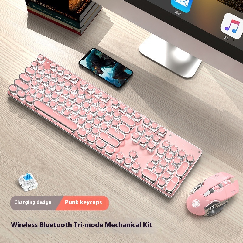 Predecessor TK950 Wireless Bluetooth Three-mode Real Mechanical Mouse...