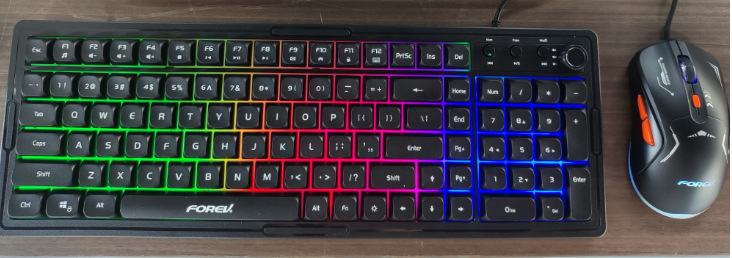 Mechanical Keyboard Customized Three-mold Machinery Key Mouse Suit - ...