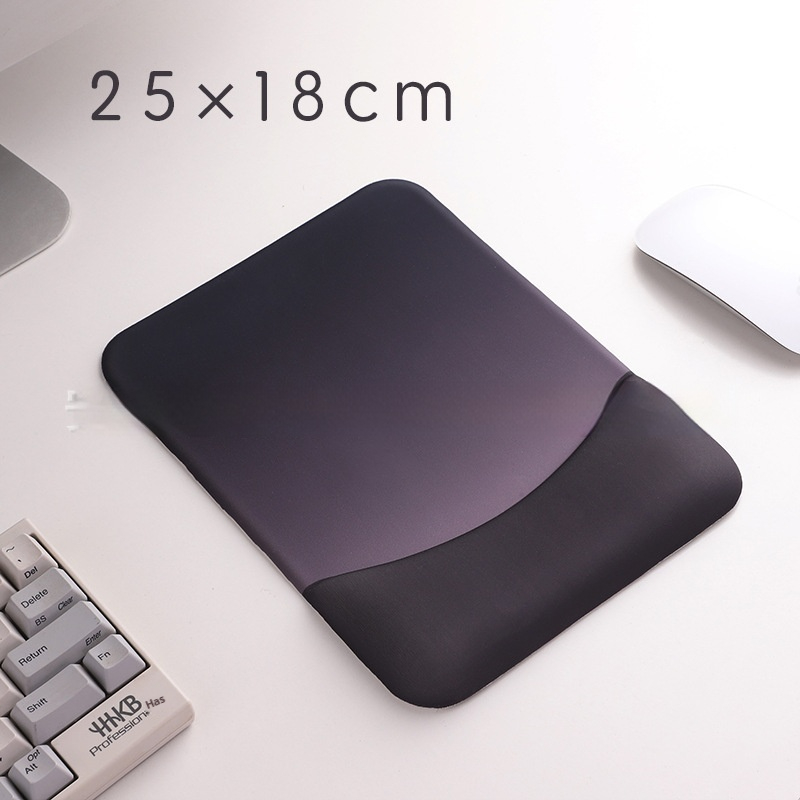 Square Silica Gel Wrister Mouse Pad Comfortable Keyboard Support Wris...