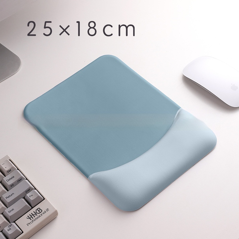 Square Silica Gel Wrister Mouse Pad Comfortable Keyboard Support Wris...